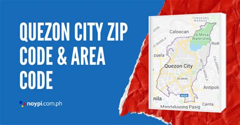 Quezon City Zip Code and Area Code • Noypi.com.ph.